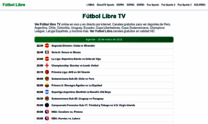 Futbollibrestv.pe thumbnail