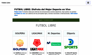 Futbollibretvs.pe thumbnail