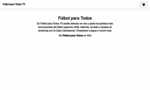Futbolparatodos-tv.com thumbnail