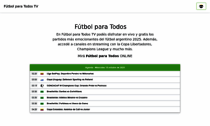Futbolparatodos.top thumbnail