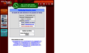 Futbolprimera.com thumbnail