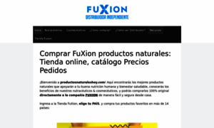 Fuxionproductos.com thumbnail