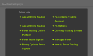 Fxonlinetrading.xyz thumbnail