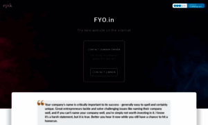 Fyo.in thumbnail