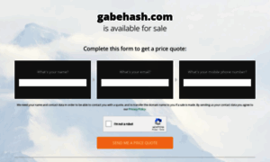 Gabehash.com thumbnail
