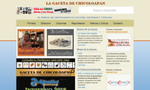 Gacetadechicoloapan.com.mx thumbnail