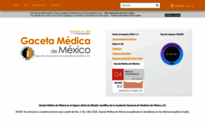 Gacetamedicademexico.com thumbnail