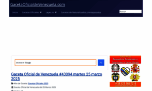 Gacetaoficialdevenezuela.com thumbnail