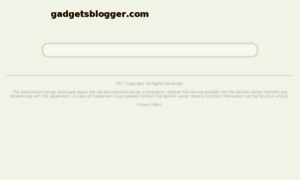 Gadgetsblogger.com thumbnail