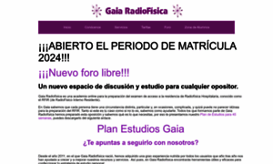 Gaiaradiofisica.com thumbnail