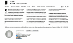 Galeriabucci.cl thumbnail