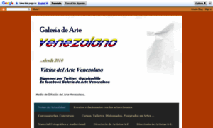 Galeriadeartevenezolanoenlaweb.blogspot.fr thumbnail