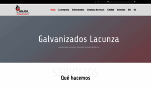 Galvanizadoslacunza.com thumbnail