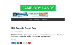 Gameboylands.com thumbnail