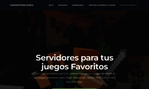 Gameserverslatinos.com thumbnail