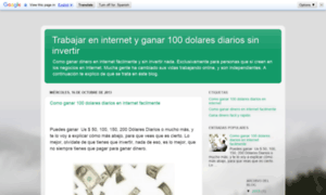 Gana100dolaresdiarios.blogspot.com thumbnail