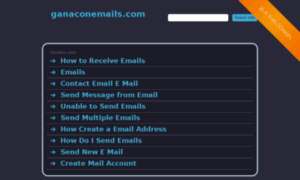 Ganaconemails.com thumbnail