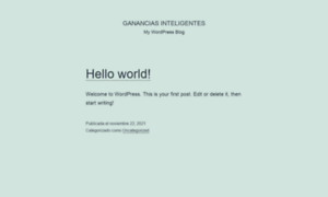 Gananciasinteligentes.com thumbnail