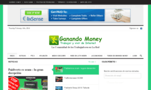 Ganandomoney.com thumbnail