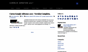 Ganarcongoogleadsense2017.blogspot.pe thumbnail