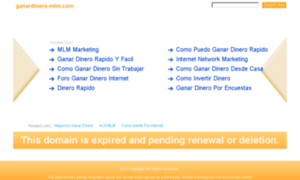 Ganardinero-mlm.com thumbnail