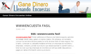 Ganardineroencuestasonline.com thumbnail