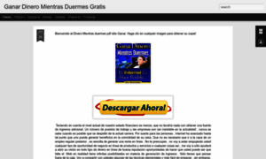 Ganardineromientrasduermesgratissite.blogspot.com thumbnail