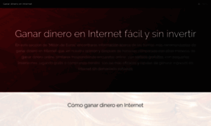 Ganardineroporyeninternet.com thumbnail