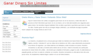 Ganardinerosinlimites.com thumbnail