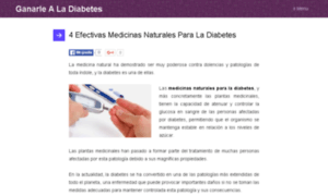 Ganarlealadiabetes.org thumbnail