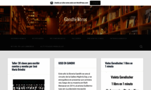 Gandhilibros.wordpress.com thumbnail