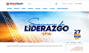 Gano-itouch.com.pe thumbnail
