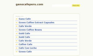 Ganocafeperu.com thumbnail