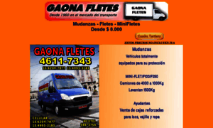Gaonafletes.com.ar thumbnail