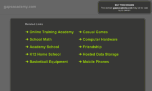 Gapsacademy.com thumbnail