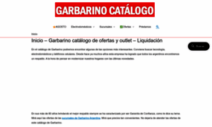 Garbarinocatalogo.com thumbnail