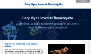 Garyillyesloveelflamenquito.sitew.es thumbnail