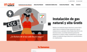 Gasnaturalmurcia.com thumbnail