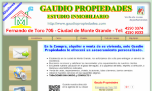 Gaudiopropiedades.com thumbnail