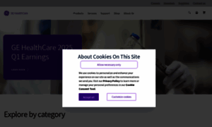 Gehealthcare.com thumbnail