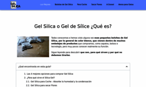 Gelsilica.com thumbnail