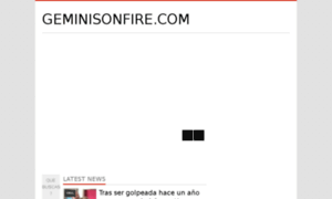 Geminisonfire.com thumbnail
