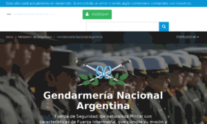 Gendarmeria.gov.ar thumbnail