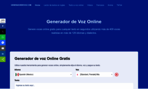 Generadordevoz.com thumbnail