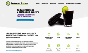 Generalfoodsperu.com thumbnail