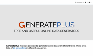 Generate.plus thumbnail