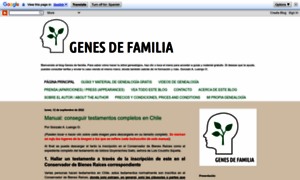 Genesdefamilia.blogspot.cl thumbnail