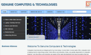 Genuinecomputech.com thumbnail