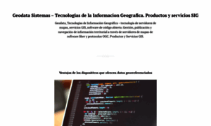 Geodata.es thumbnail