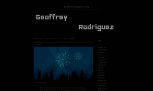 Geoffreyrodriguez.wordpress.com thumbnail